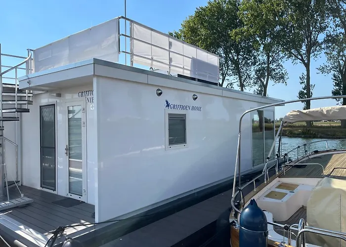 보트호텔 Houseboat Griffioen Home,